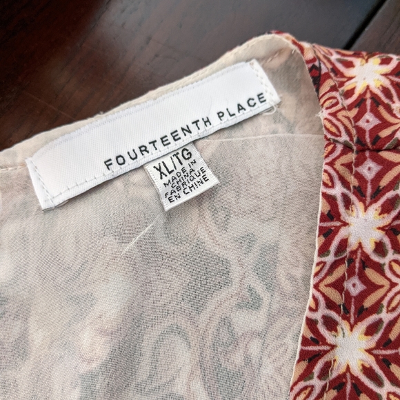 Fourteenth place sleeveless blouse - Picture 7 of 10